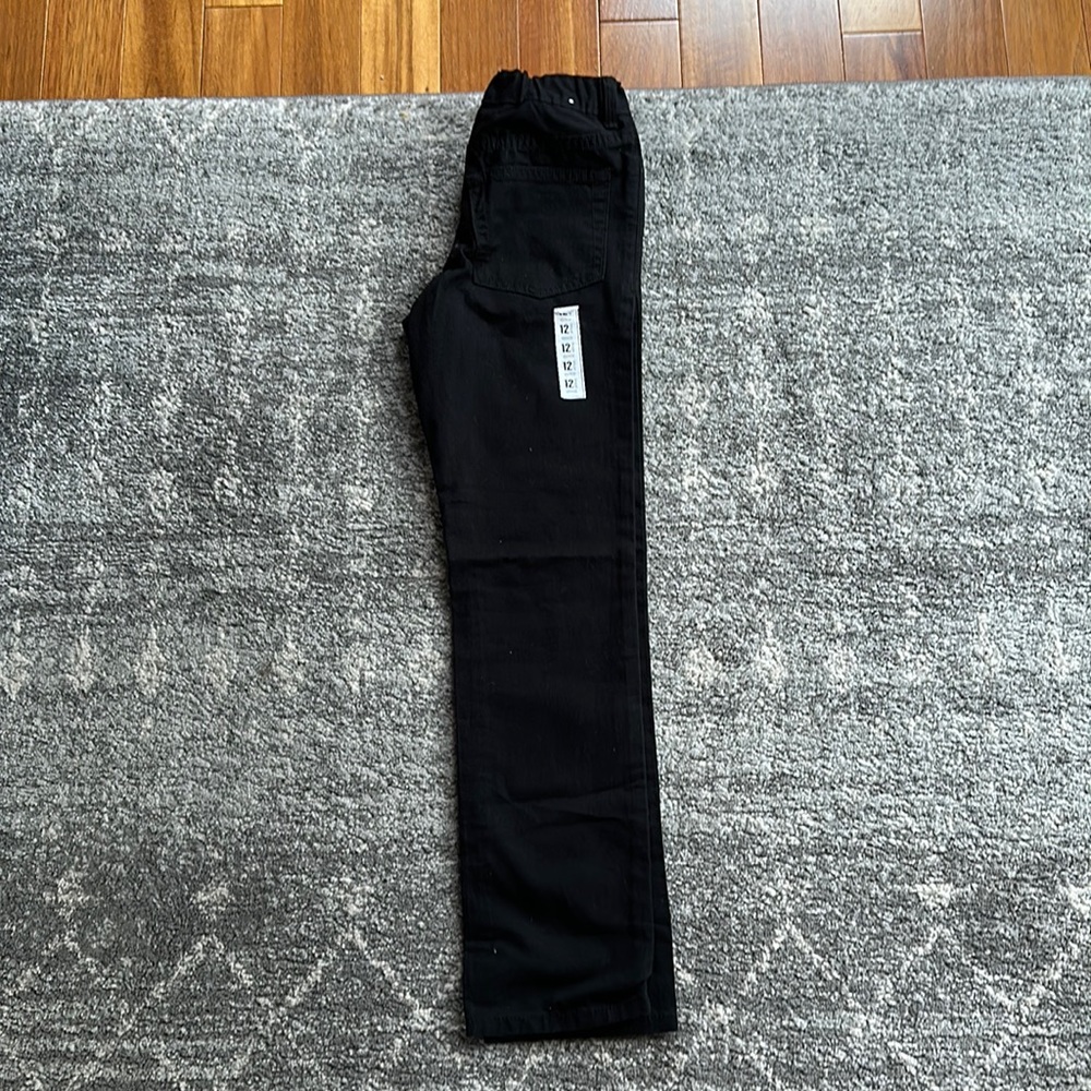 New Boy’s Crazy 8 Black Rocker Pants Size 12